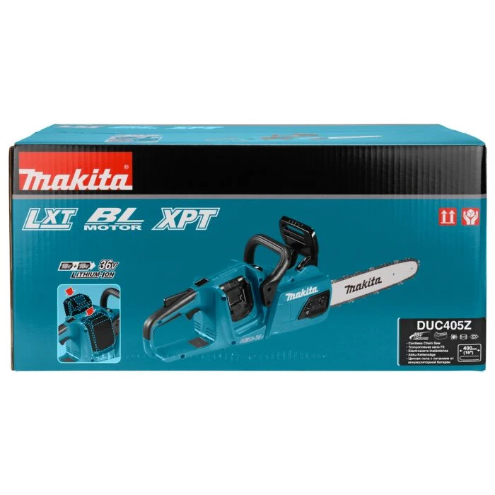 Makita DUC405Z 2x18 V Kettingzaag 40 Cm 4 Makita DUC405Z 2x18 V Kettingzaag 40 Cm - Afbeelding 4