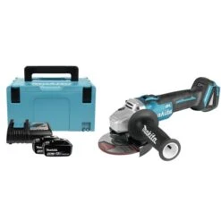 Makita DGA504RTJ 18 V Haakse Slijper 125 Mm -Makita Winkel dga504rtj c1l0 s100